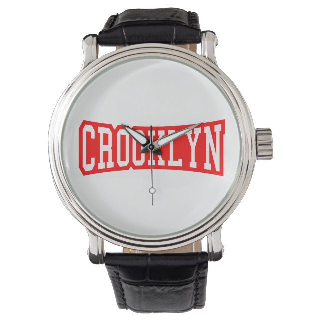 RELOJ DE PULSERA CROOKLYN, NYC (Anverso)