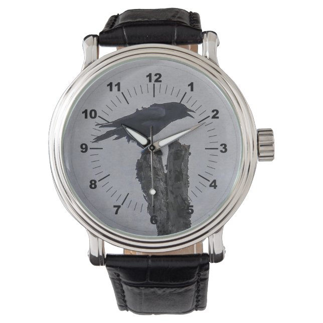 Reloj De Pulsera Crow (Anverso)