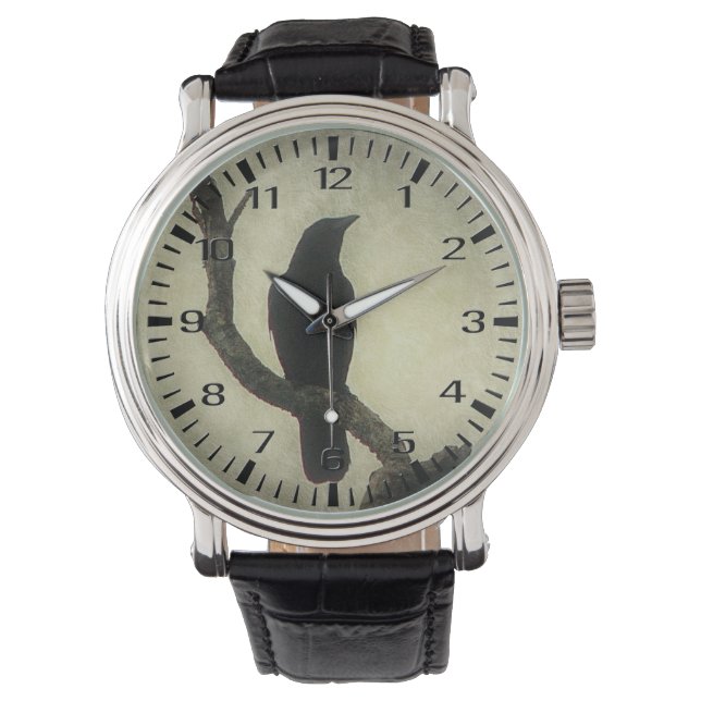 Reloj De Pulsera Crow (Anverso)