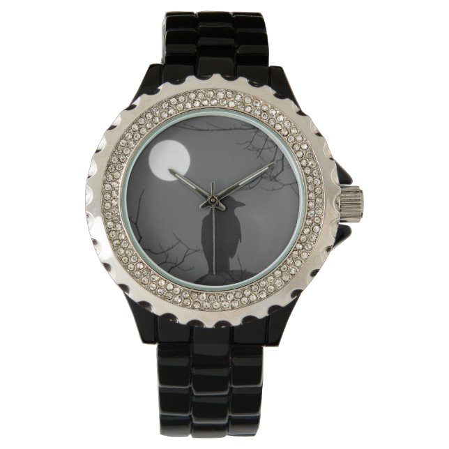 Reloj De Pulsera Crow Moon (Anverso)