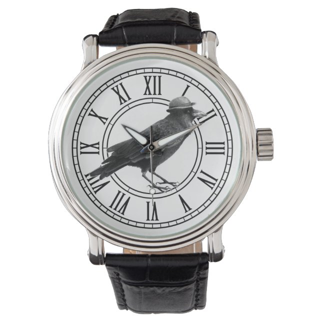 Reloj De Pulsera Crow Raven Watch (Anverso)
