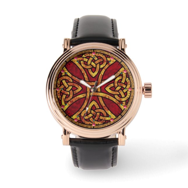 RELOJ DE PULSERA CRUZ CELÁTICA (Anverso)