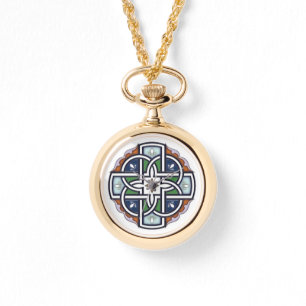 Reloj De Pulsera Cruz Celta Deco