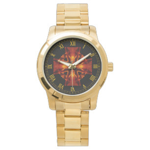 Reloj De Pulsera Cruz Celta~Fuera Del Crucible~Cuatro Evangelistas~