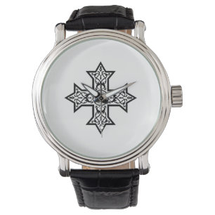 Reloj De Pulsera Cruz copta