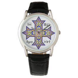 Reloj De Pulsera Cruz copta
