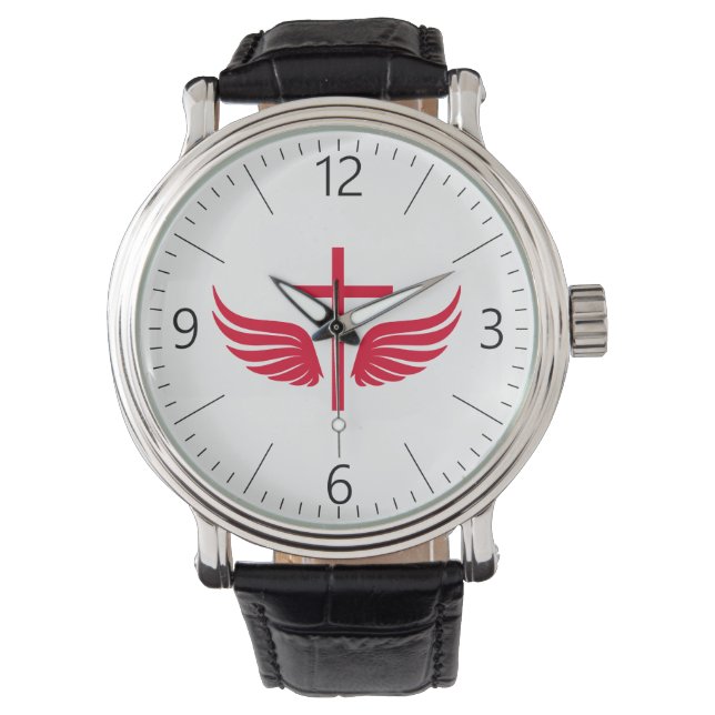 Reloj De Pulsera Cruz cristiana (Anverso)