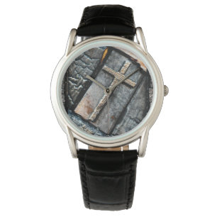 Reloj De Pulsera Cruz de la protección