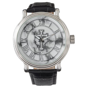 Reloj De Pulsera Cruz de Marble