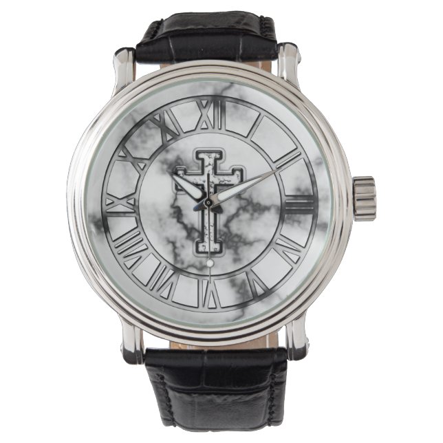 Reloj De Pulsera Cruz de Marble (Anverso)