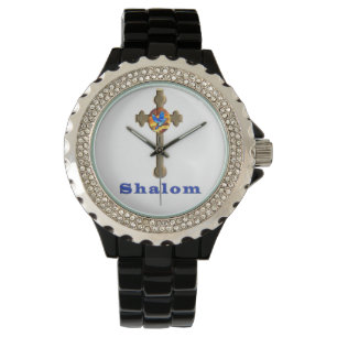 Reloj De Pulsera Cruz de Shalom