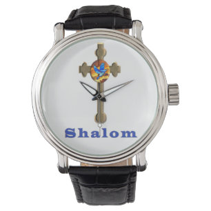 Reloj De Pulsera Cruz de Shalom