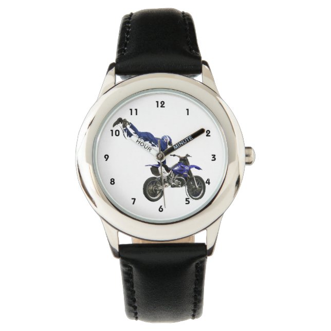 Reloj De Pulsera cruz moto (Anverso)