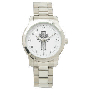 Reloj De Pulsera Cruz ortodoxa cristiana