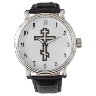Reloj De Pulsera Cruz ortodoxa rusa
