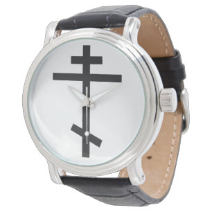 Reloj De Pulsera Cruz ortodoxa rusa