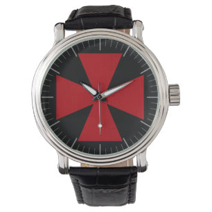 Reloj De Pulsera Cruz sueca de los Freemasons