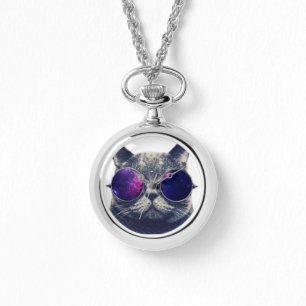 Reloj De Pulsera Cruzado de plata de encargo