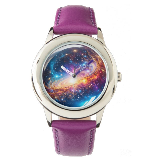 Reloj De Pulsera Crystal Ball - Veo Un Evento Cósmico En Tu Futuro (Anverso)
