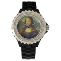 Crystal Watch femenina de la Mona Lisa