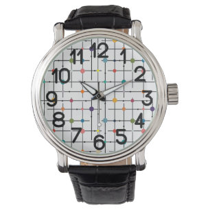 Reloj De Pulsera Cuadrícula atómica