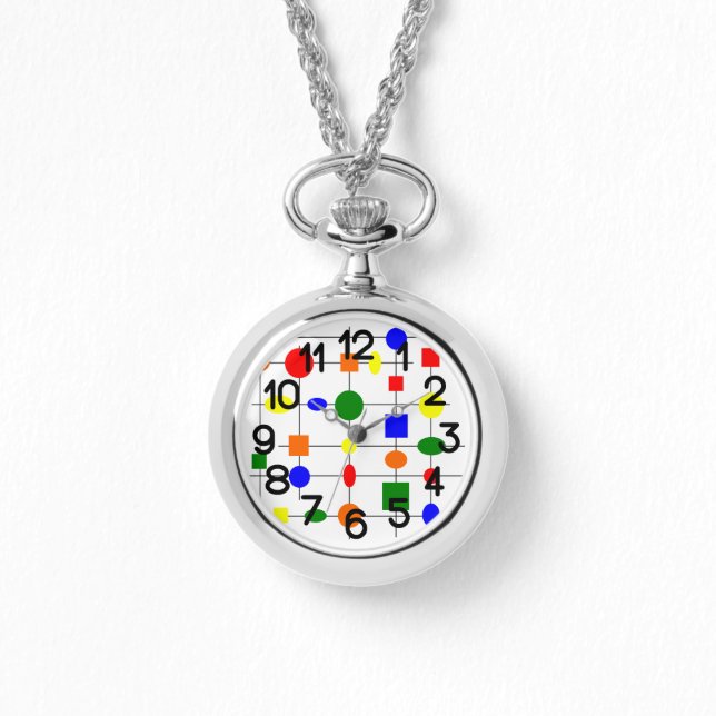 Reloj De Pulsera Cuadrícula de Bauhaus (Anverso)