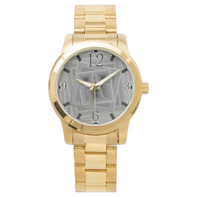Reloj De Pulsera Cuadro en caja (Anverso)