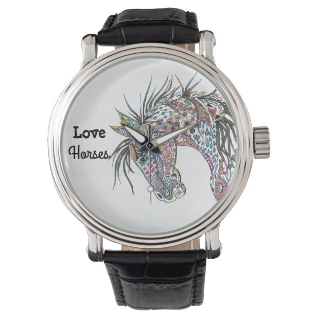 Reloj De Pulsera Cuadros de amor (Anverso)