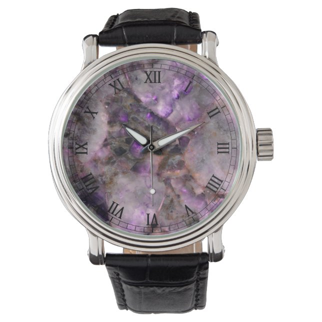 Reloj De Pulsera Cuarteto morado (Anverso)