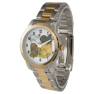 Reloj De Pulsera Cuatro Cochin Hens