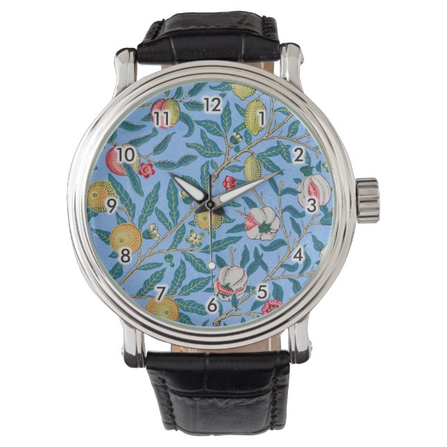 Reloj De Pulsera Cuatro frutas, William Morris (Anverso)