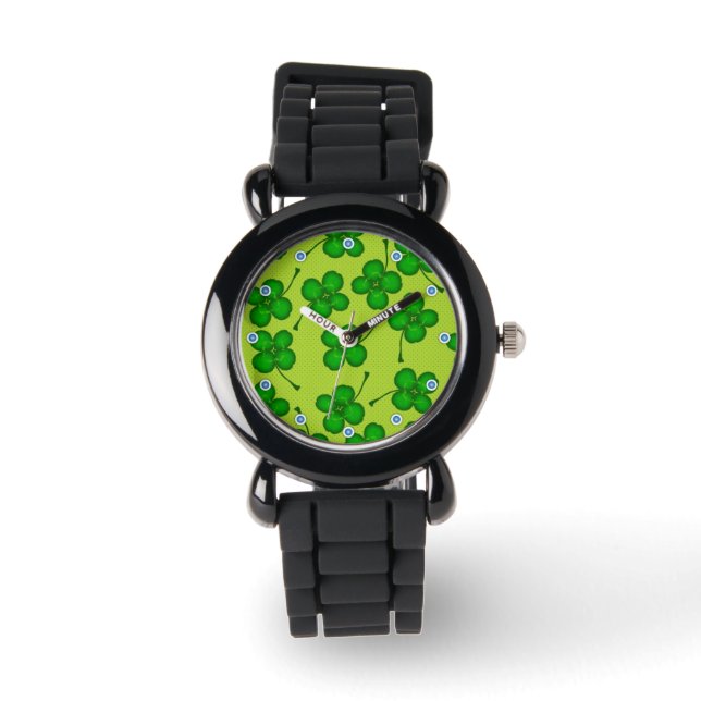 Reloj De Pulsera Cuatro Leafs Clover (Anverso)