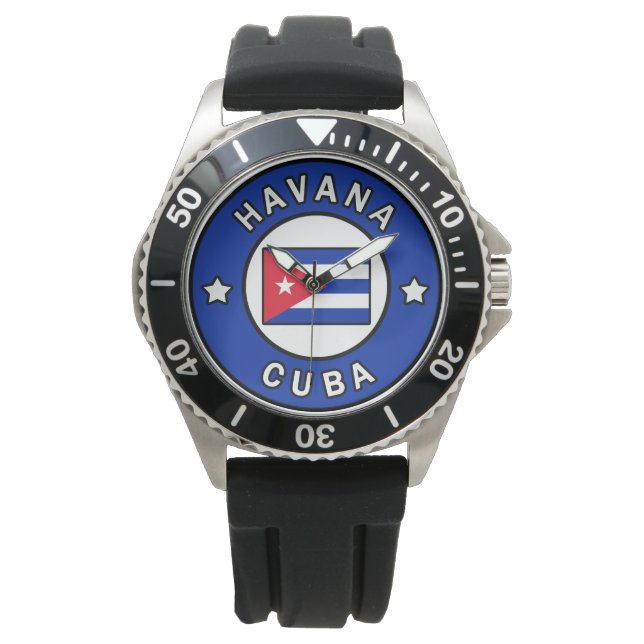 Reloj De Pulsera Cuba de La Habana (Anverso)