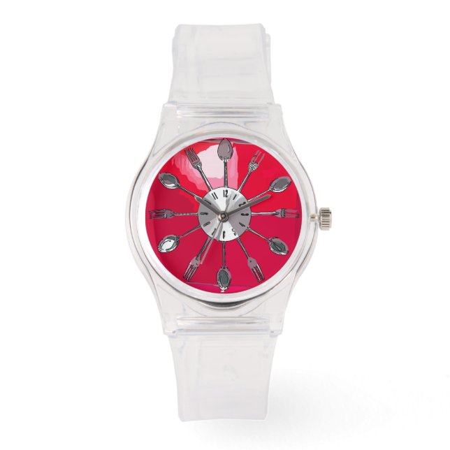 Reloj De Pulsera Cubertería O'clock 2. (Anverso)