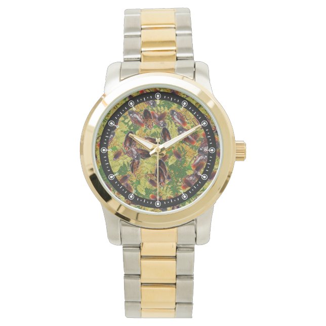 Reloj De Pulsera Cucarachas (Anverso)