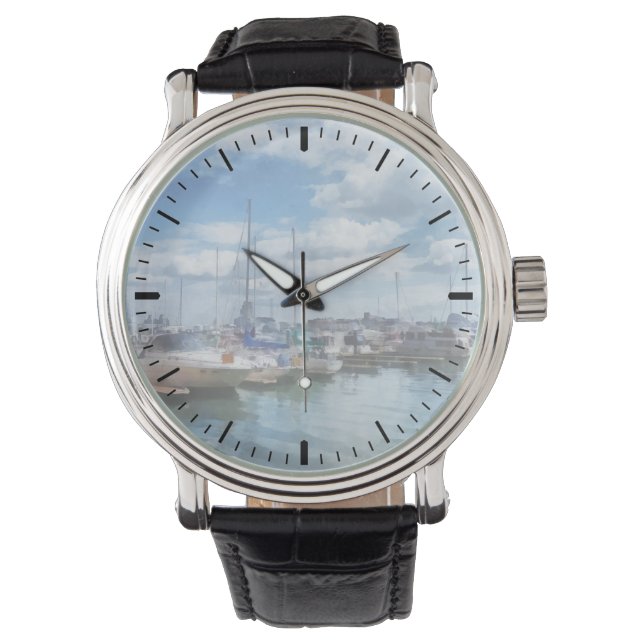 Reloj De Pulsera Cuenca de Barcos Fells Point (Anverso)