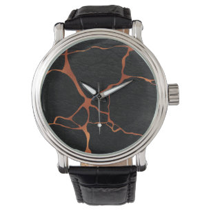 Reloj De Pulsera Cuero negro Kintahora 1C