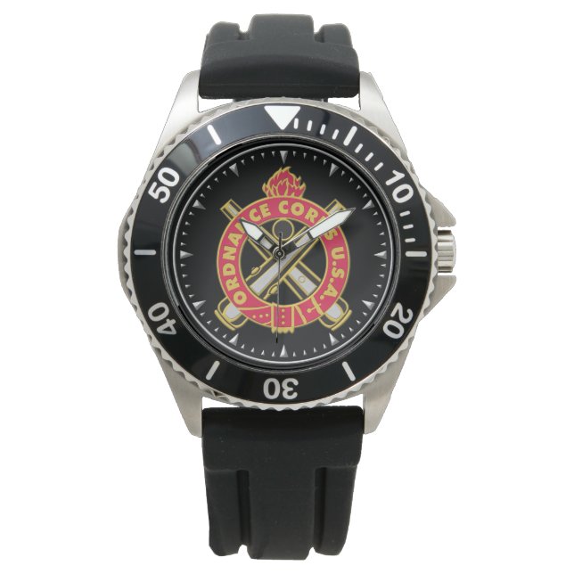 Reloj De Pulsera Cuerpo de Material de Guerra  (Anverso)