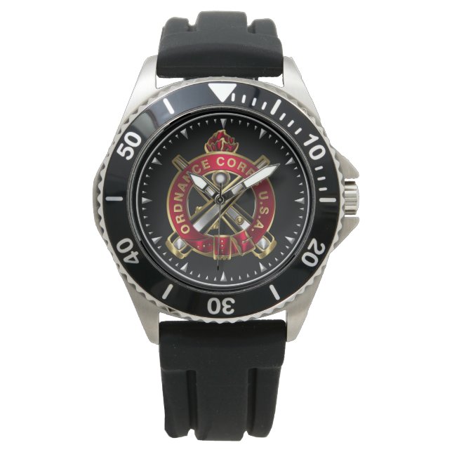 Reloj De Pulsera Cuerpo de Material de Guerra  (Anverso)