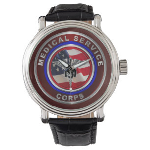 Reloj De Pulsera Cuerpo de Servicio Médico del Ejército