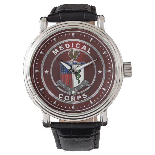Reloj De Pulsera Cuerpo Médico (Anverso)