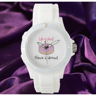 Reloj De Pulsera Cuesta Tener Una Plaza De Donut