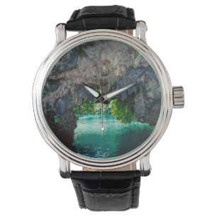 Reloj De Pulsera Cueva Bat En Airai, Palau, Micronesia