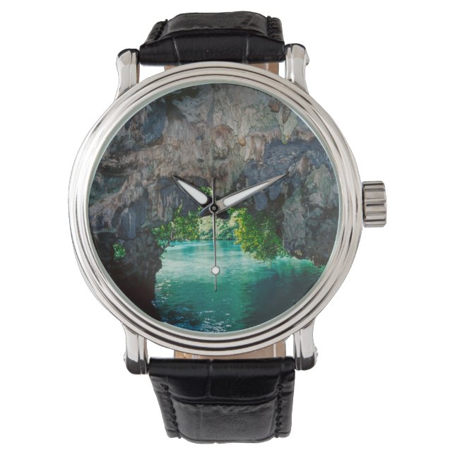 Reloj De Pulsera Cueva de murciélagos en Airai, Palaos, Micronesia (Anverso)