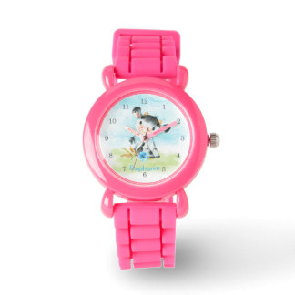 Reloj De Pulsera Cueva pequeña de color azul