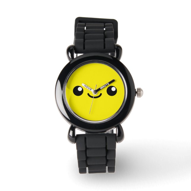 Reloj De Pulsera Cuidad amarilla (Anverso)