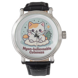 Reloj De Pulsera Cuidad nyan-creíble - Gato kawaii lindo