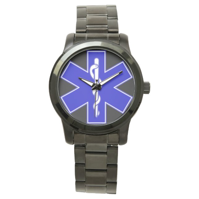 Reloj De Pulsera ¡Cuidado! (Anverso)