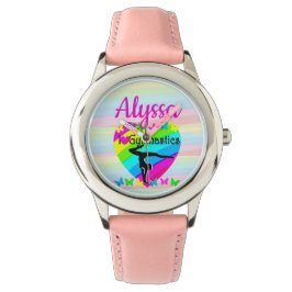 RELOJ DE PULSERA CUIDADO Y COLORIDO ME ENCANTA LA GIMNASTICA
