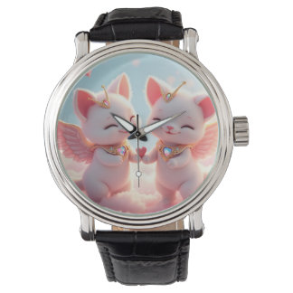 Reloj De Pulsera Cuidados gatos de amor